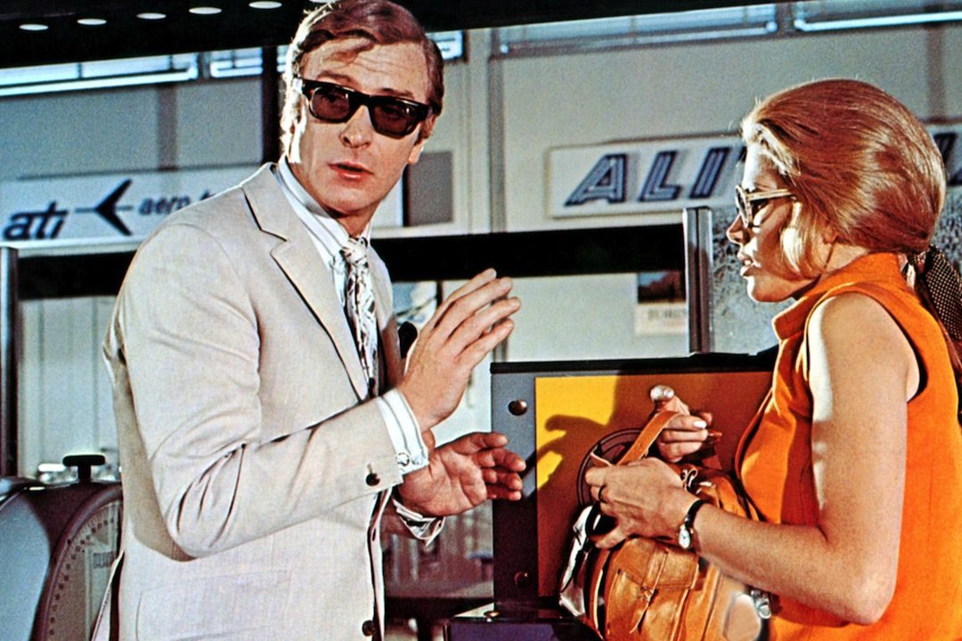 Michael Caine in The Italian Job (1969), one of the defining British films of the era made at Twickenham Film Studios